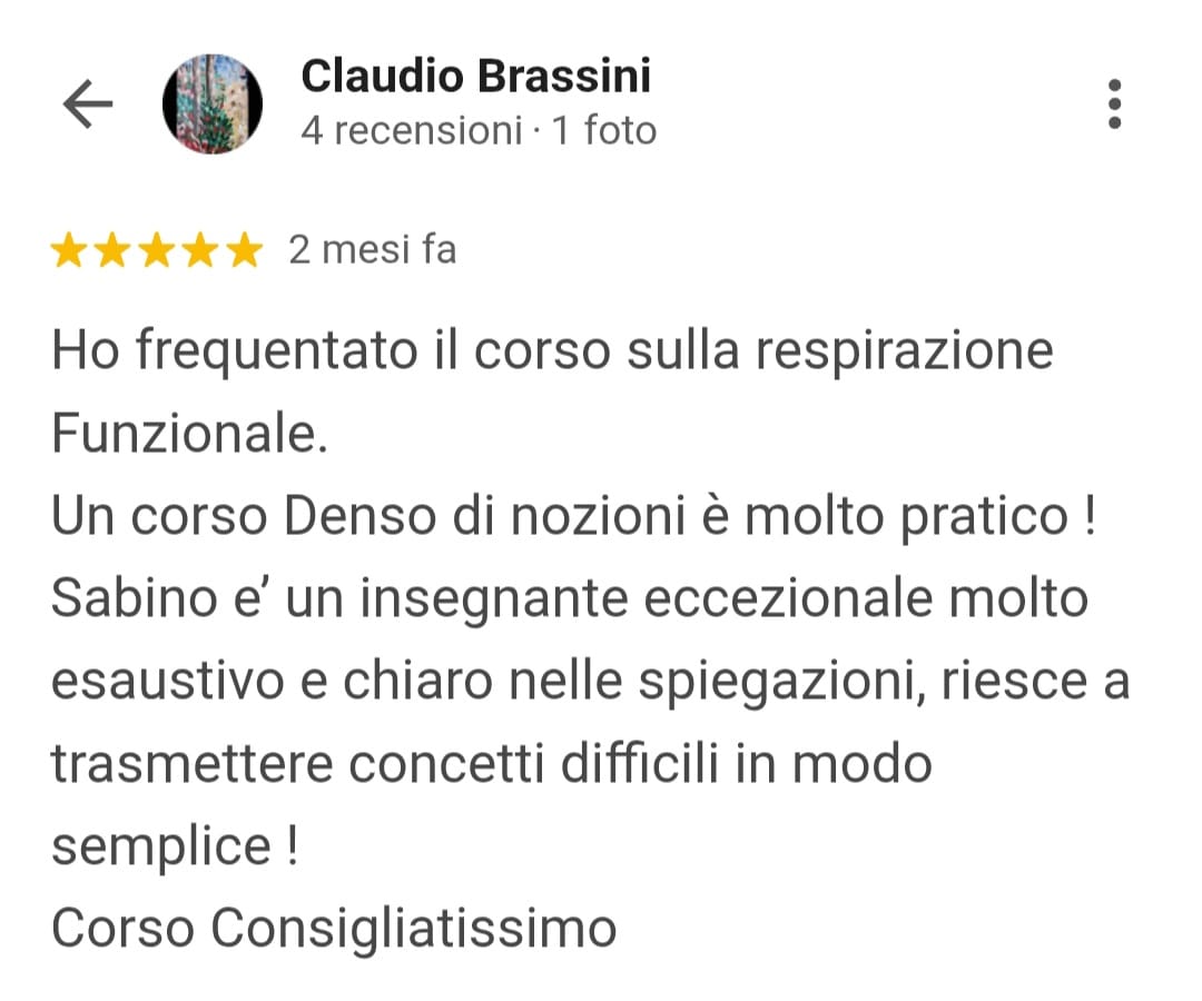 RECENSIONE CLAUDIO BRASSINI